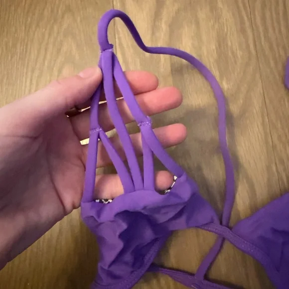 Purple ACACIA bikini top - Picture 2 of 3